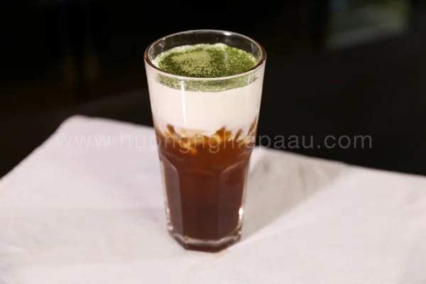 Trà đen Macchiato