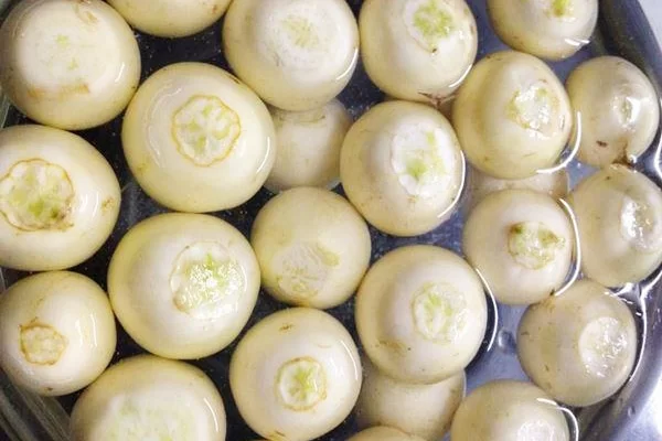 Sơ chế cà pháo