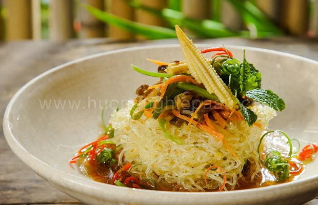 Bún xào chay