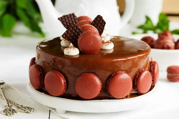 Coffee Bavaria cake