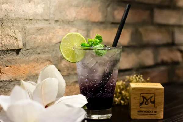 hình ảnh soda việt quất