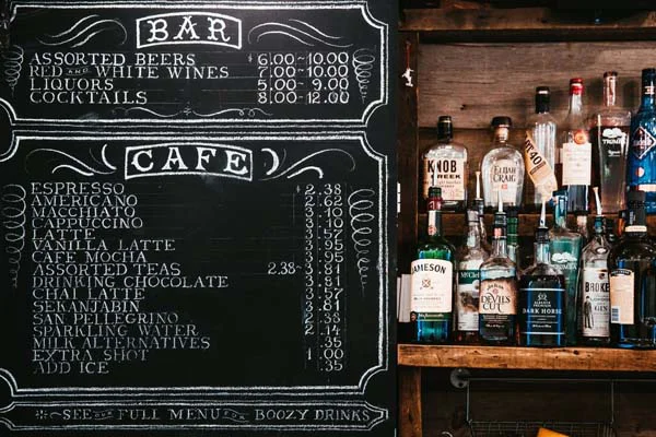 menu thiết kế sáng tạo