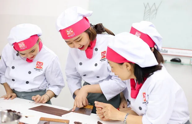 Một bạn học viên thích thú