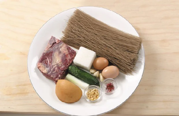 Nguyên liệu làm mì lạnh