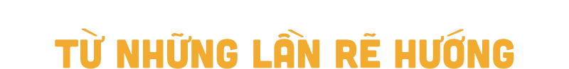 thành công từ những lần rẻ hướng