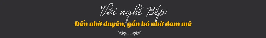 voi nghe bep