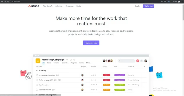 asana