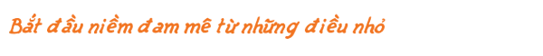 bắt đầu đam mê kinh doanh
