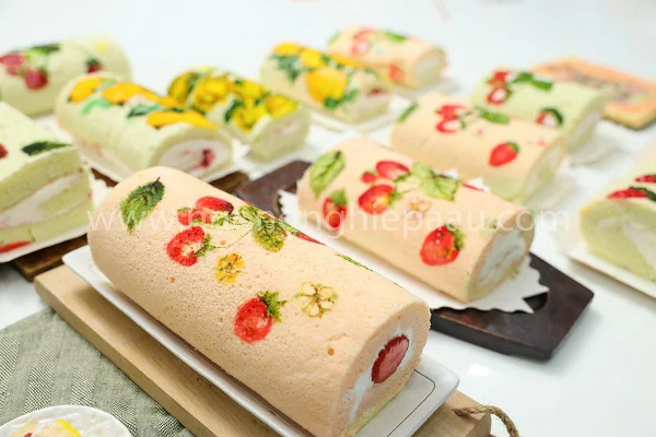 chuyen-de-roll-cake-ve-hinh chuyên đề roll cake vẽ hình