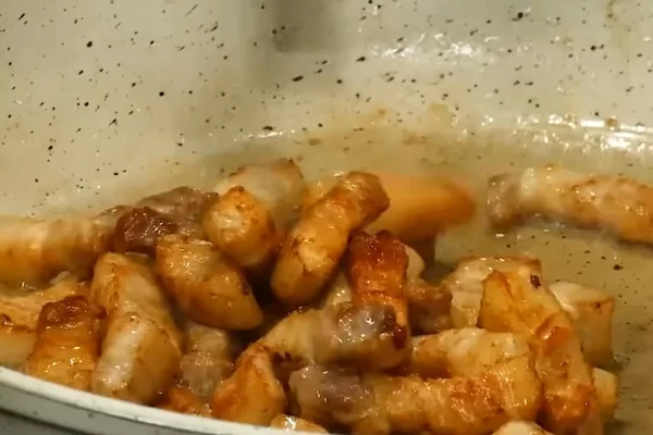 rán vàng thịt