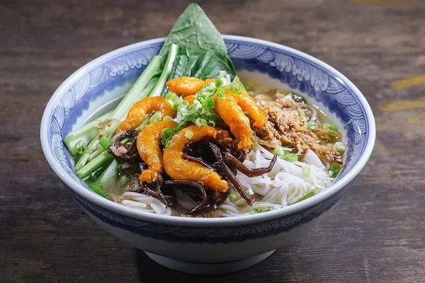 lớp bún tôm hải phòng