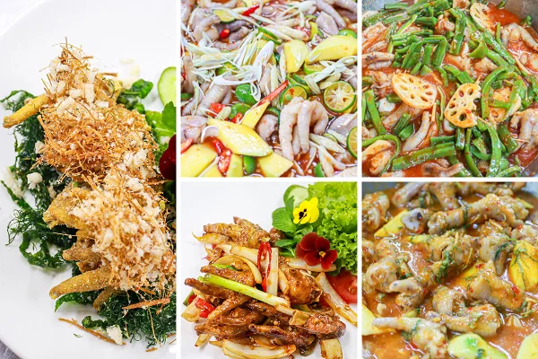 che-bien-chan-ga-5-mon chế biến chân gà 5 món