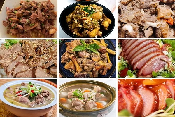 chuyen-de-ngong-9-mon chuyên đề ngỗng 9 món