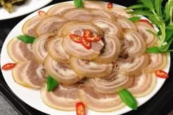 dạy làm bò tơ hấp rau rừng