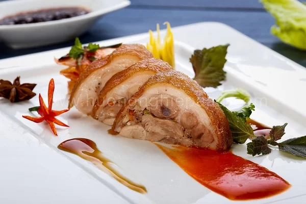 dạy làm giò heo muối chiên giòn