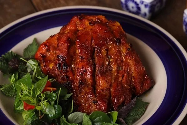 dạy làm sườn heo nướng tảng