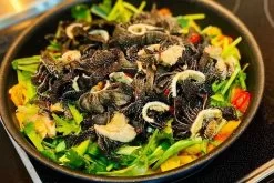 học làm lòng bò xào đắng