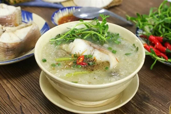 Cháo Cá Lóc Củ Nén