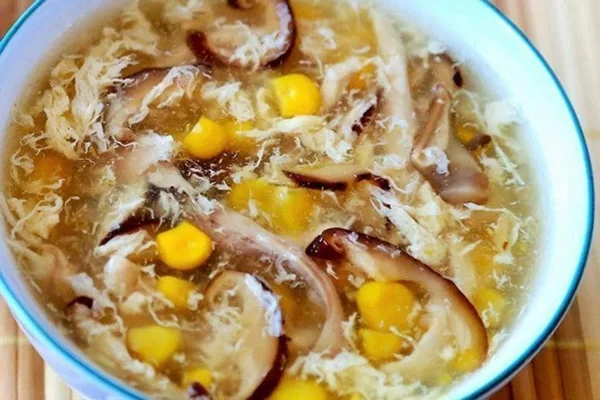 Súp Tôm Nấm Hương