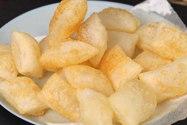 Phở chiên phồng bằng nồi chiên không dầu